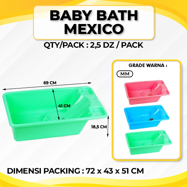 Mexico Baby Bath