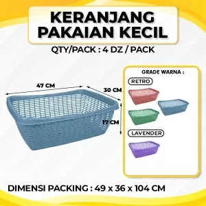Keranjang Pakaian Kecil
