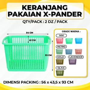 Keranjang Pakaian X-Pander