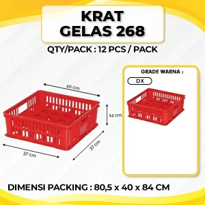 Krat Gelas 268