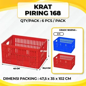 Krat Piring 168