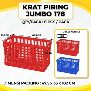 Krat Piring Jumbo 178