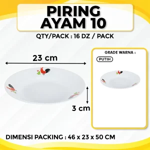 Piring Ayam 10