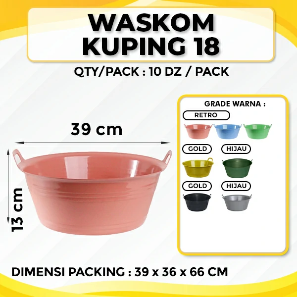 Waskom Kuping 18