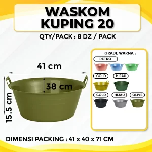 Waskom Kuping 20