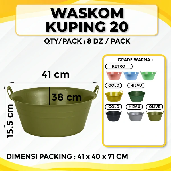 Waskom Kuping 20