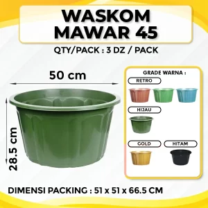 Waskom Mawar 45