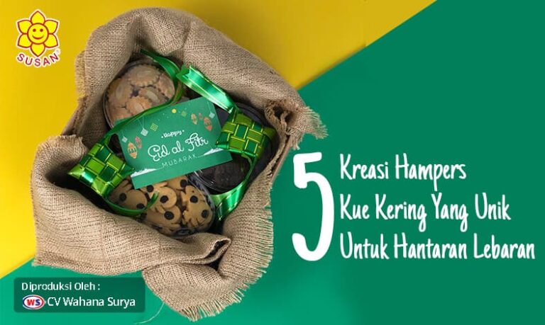 Kreasi Hampers Kue Kering untuk Hantaran Lebaran