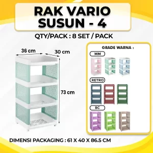 Rak Vario Susun 4