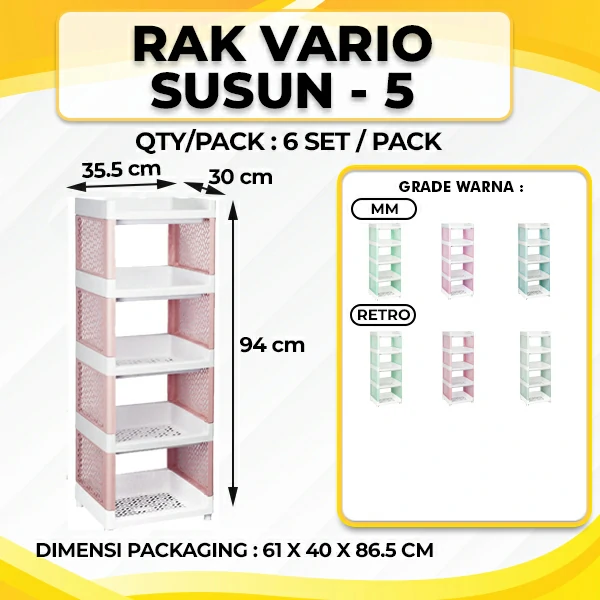 Rak Vario Susun 5