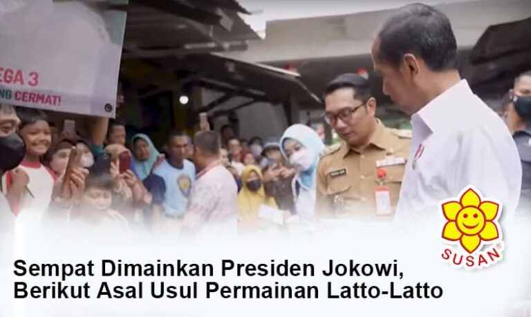 Sempat Dimainkan Presiden Jokowi, Berikut Asal Usul Permainan Latto-Latto
