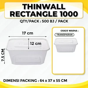 Thinwall Rectangle 1000