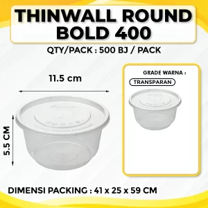 Thinwall Round Bold 400