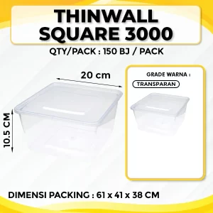 Thinwall Square 3000