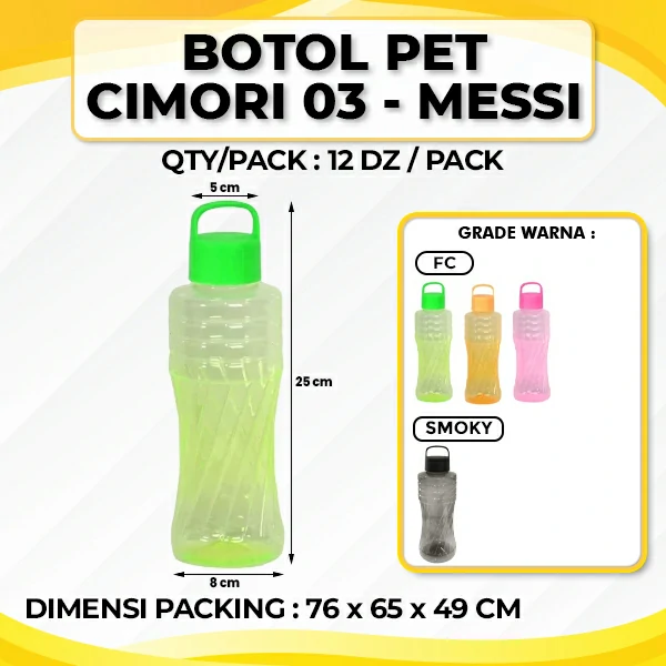 Botol PET Cimori 03 - Messi