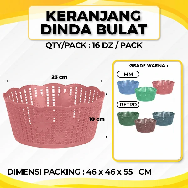 Keranjang Dinda Bulat