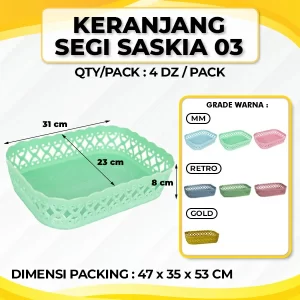 Keranjang Segi Saskia 03