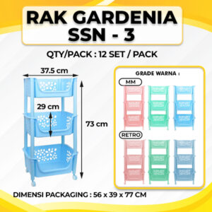 Rak Gardenia Susun 3