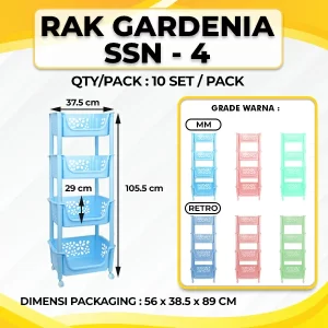 Rak Gardenia Susun 4