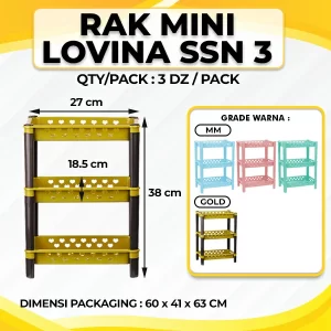 Rak Mini Lovina Susun 3