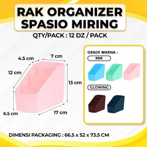 Rak Organizer Spasio Miring