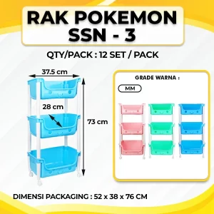 rak susun plastik serbaguna