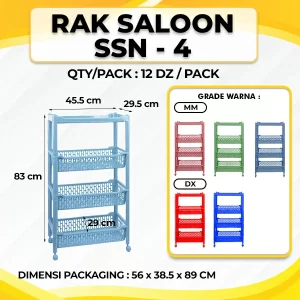 Rak Salon Susun 4