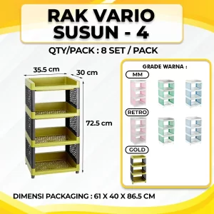 Rak Vario Susun 4
