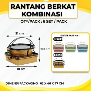 2 Stack Combination Food Container