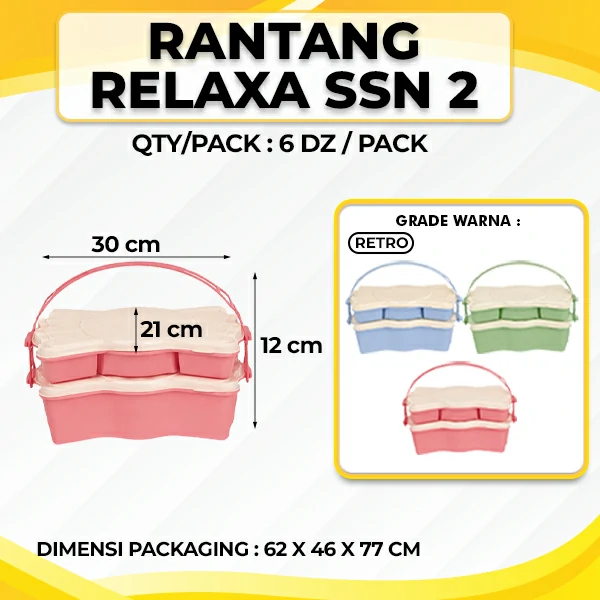 Rantang Relaxxa Susun 2