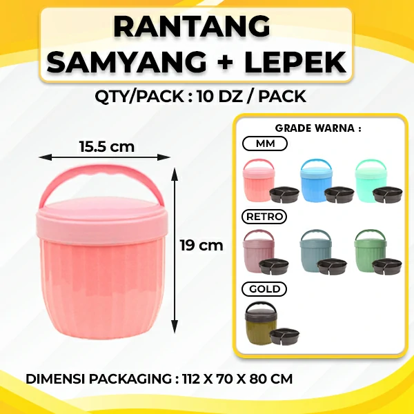 Rantang Samyang + Lepek