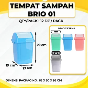 Tempat Sampah Brio 01