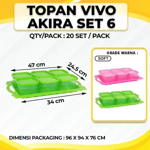 Topan Vivo Set of 6 + Akira