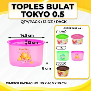 Toples Bulat Tokyo 0, 5