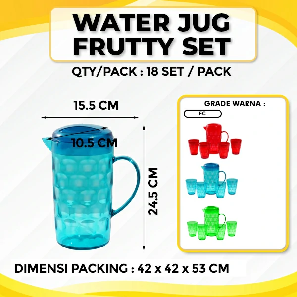 Frutty Water Jug Set