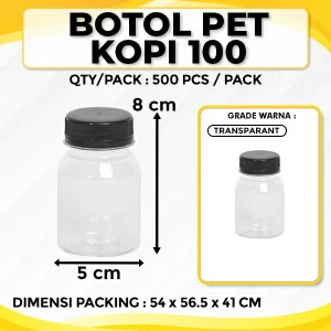 Coffe PET Bottle 100