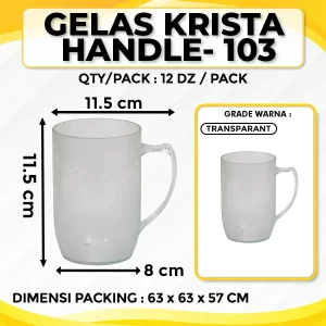 gelas jus plastik