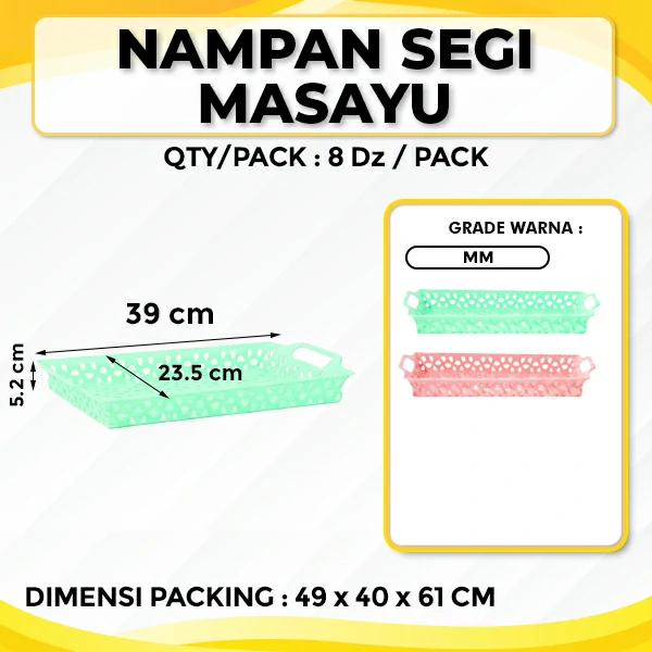 nampan plastik estetik