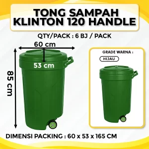 Tong Sampah Klinton 120 Handle
