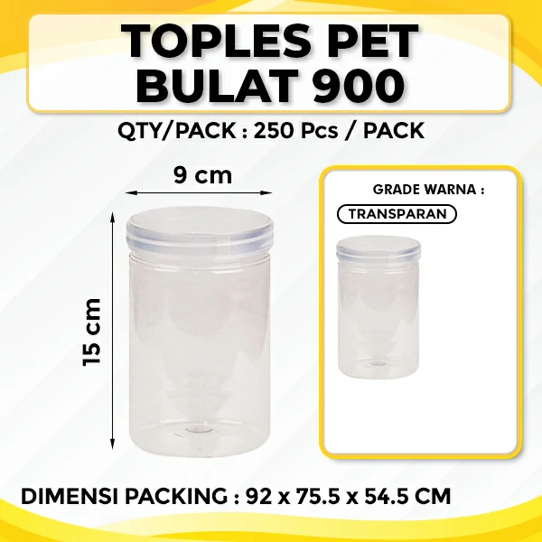 Toples Pet Bulat 900