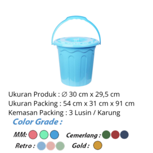 ember tutup plastik
