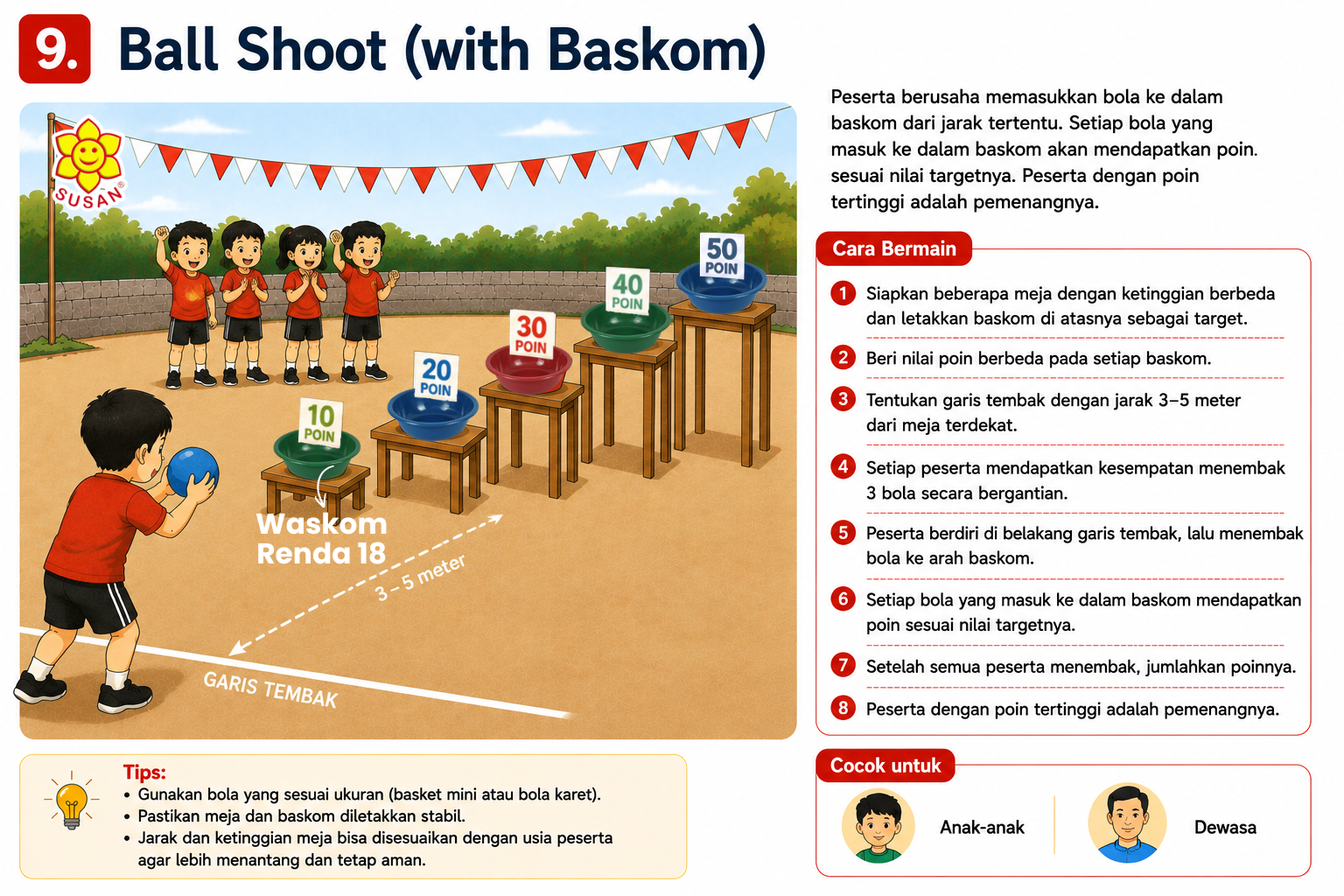 Ball Shoot (with Baskom)