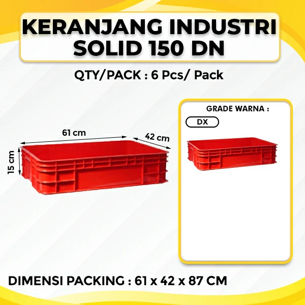 Keranjang Industri Solid 150 DN