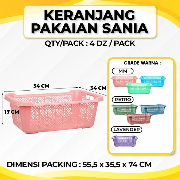 Sania Laundry Basket