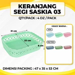 Keranjang Segi Saskia 03