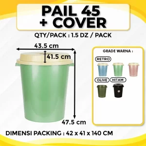 Pail 45 + Cover