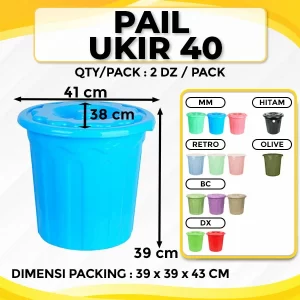 Pail Ukir 40