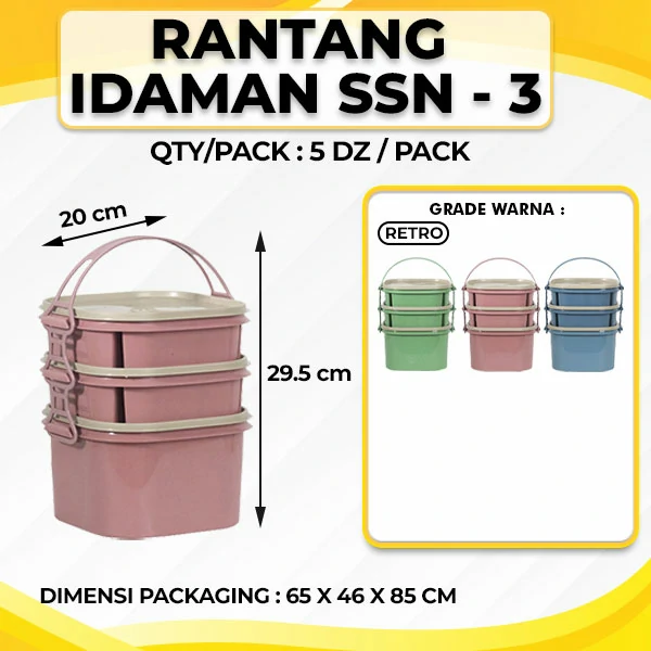 Rantang Idaman Susun 3
