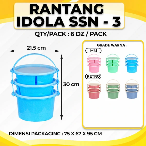 Rantang Idola Susun 3