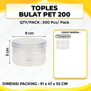 toples plastik kecil